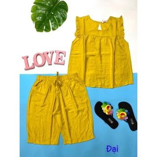 Bộ lửng vải xô thời trang