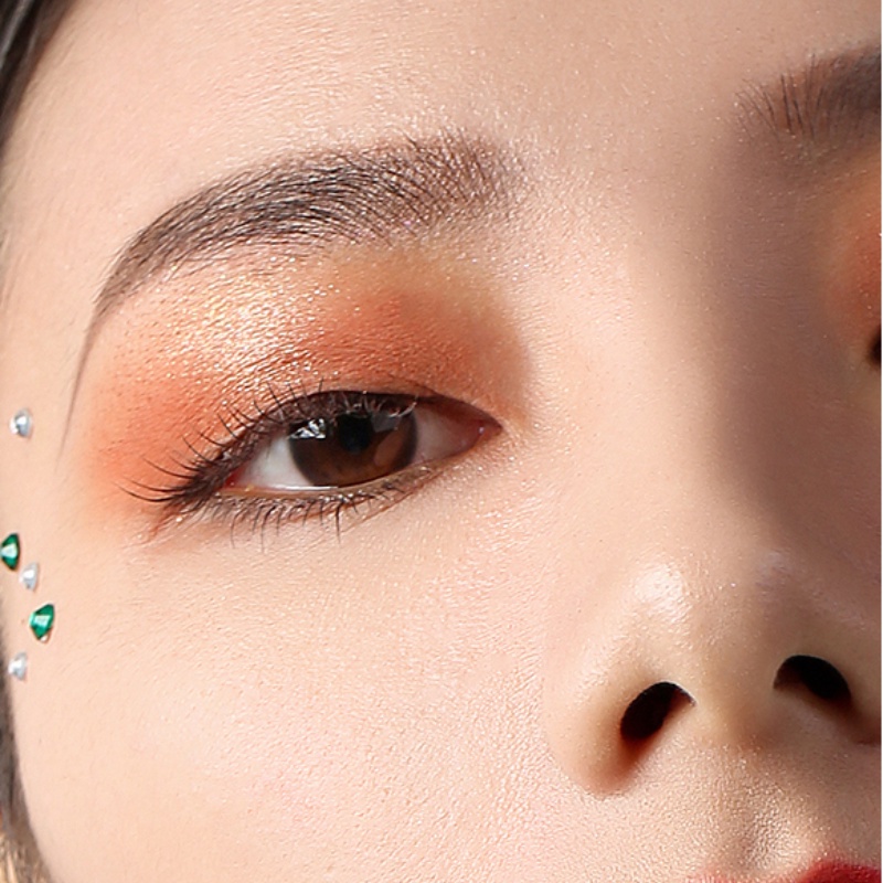 [Hàng mới về] Set 12 thỏi phấn mắt nhiều màu lì và ánh kim chống thấm nước độc đáo