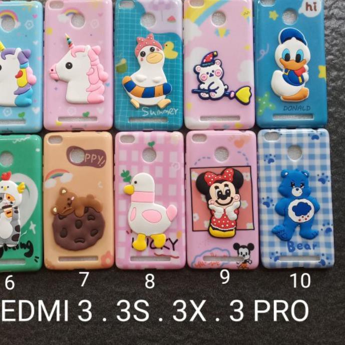 Ốp Điện Thoại Gel Silica Mềm Hình Cô Gái 4 Kiểu Cho Xiaomi Redmi 3 3X 3S 3 pro