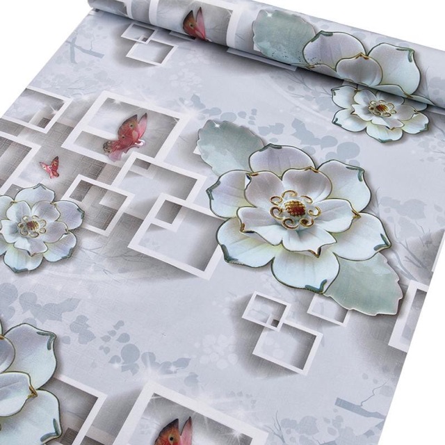 Giấy dán tường 10m  - 10m decal dán tường nhiều mẫu tuỳ chọn