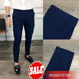 Quần tây nam phom dáng trẻ trung nhiều màu lựa chọn