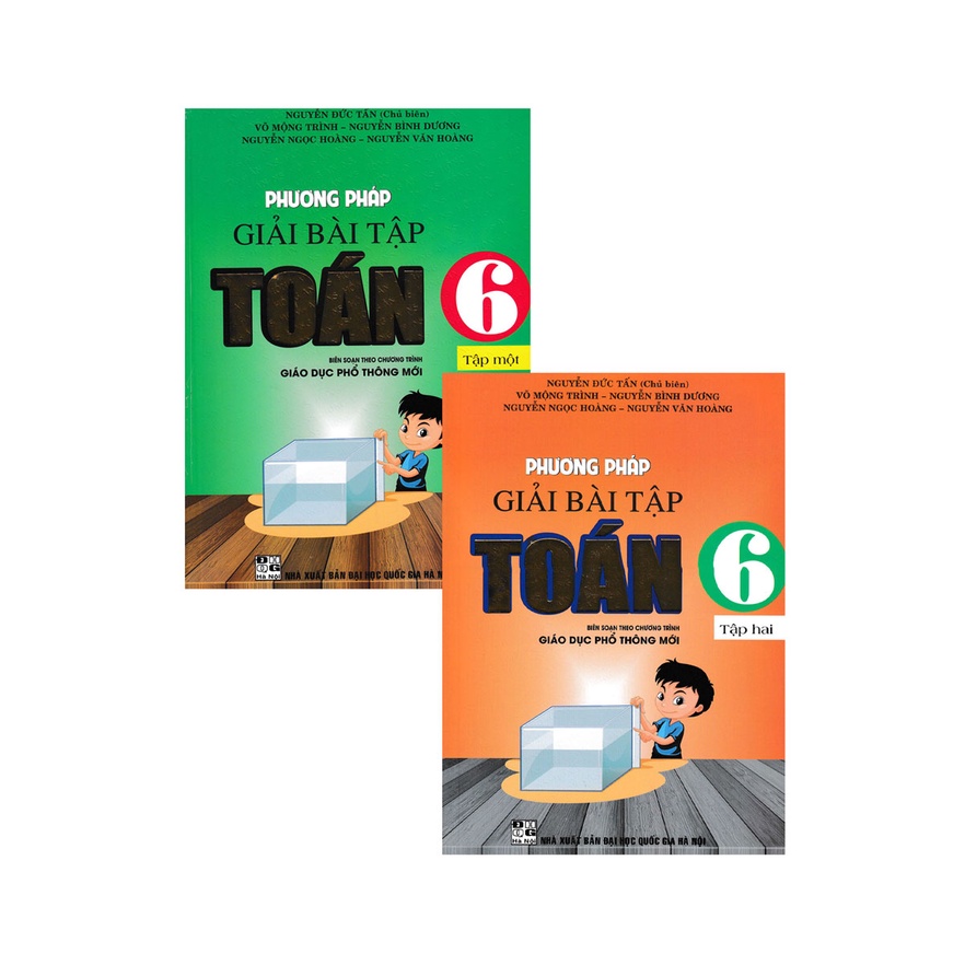 Sách - Combo Phương Pháp Giải Bài Tập Toán 6 Tập 1 , Tập 2