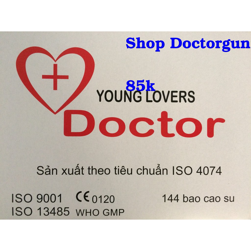 Bao cao su khách sạn Young lovers Doctor hộp 144 cái giá rẻ tốt nhất