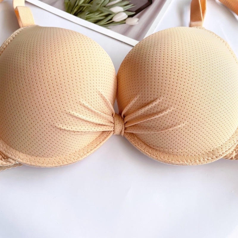 Áo Lót Thái Nâng Ngực , Áo ngực xoắn nơ Có gọng Thông hơi Cực xinh