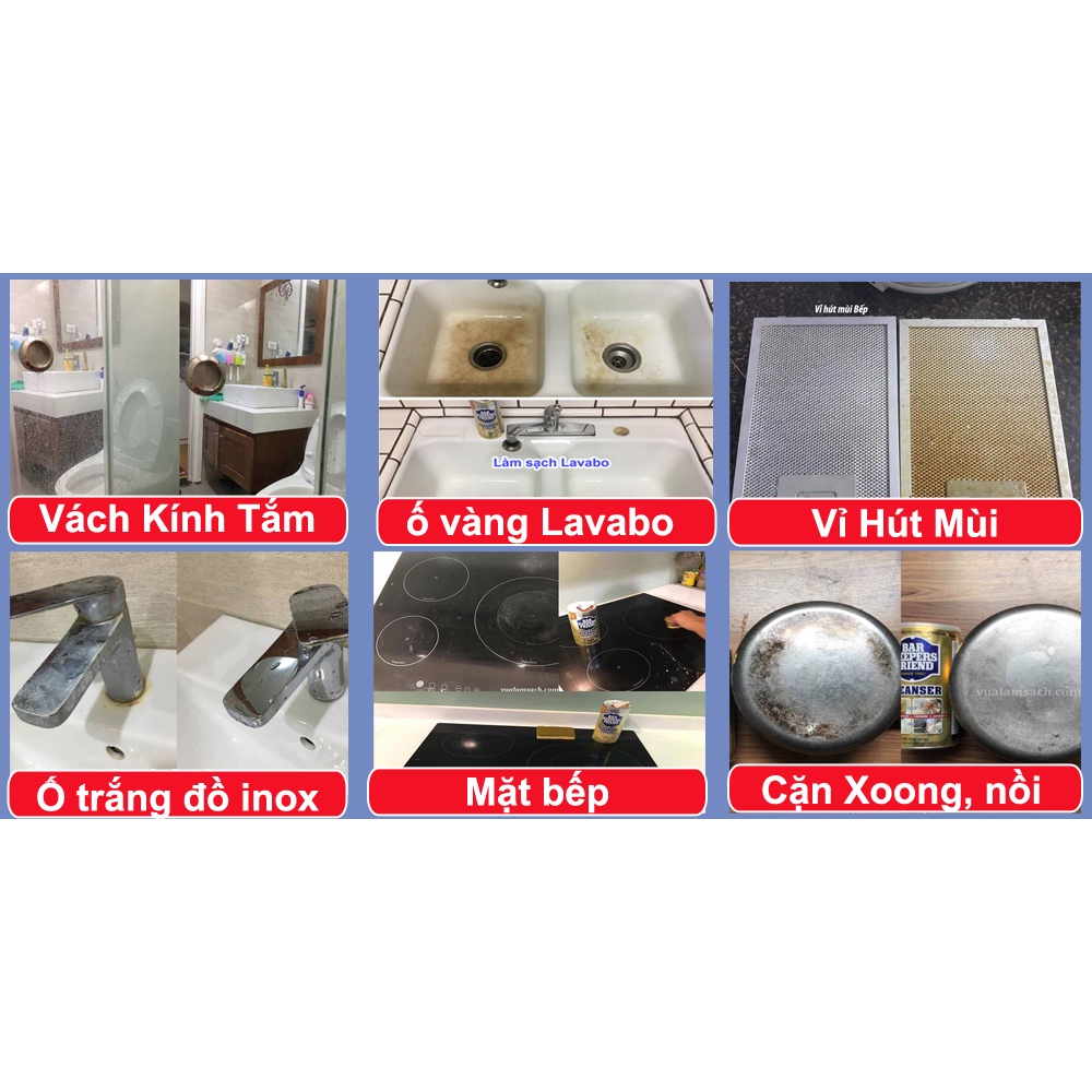 Bột Làm Sạch Đa Năng Bar Keepers Friend