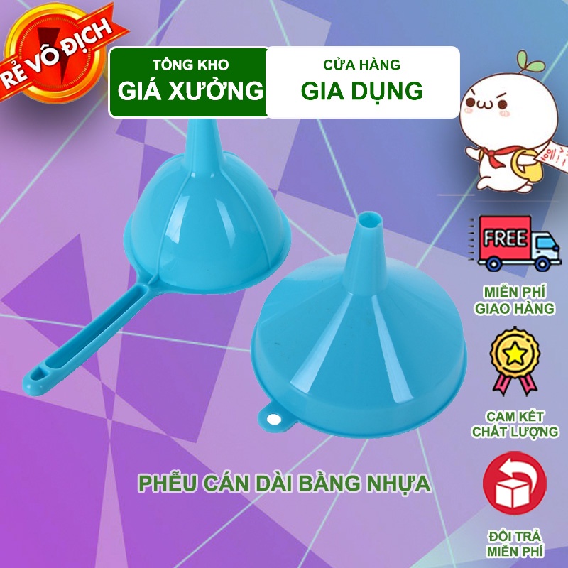 Phễu Cán Dài Bằng Nhựa Bảo Đảm An Toàn (PCD01)