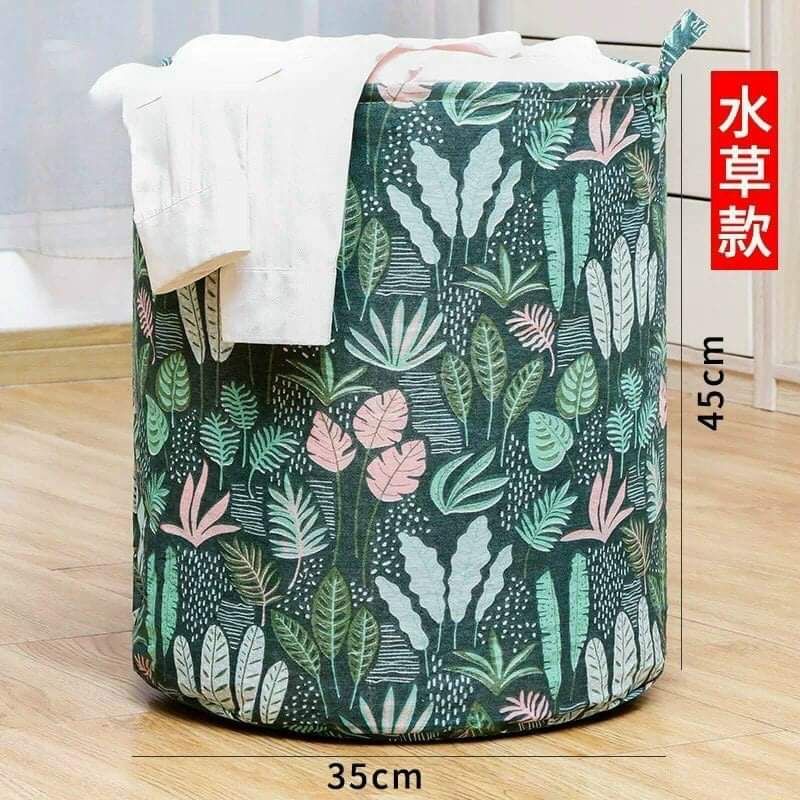Sọt Đựng Quần Áo, Thùng Vải Đựng Đồ Cỡ Lớn Có Quai Chống Thấm Nước In 3D