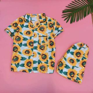 Bộ pijama hoa hướng dương