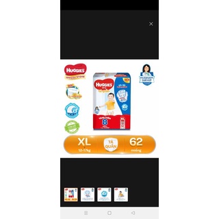 Tã quần huggies m74+8/l68+8/xl62+8
