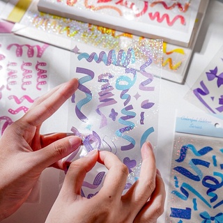 miếng dán sticker trang trí toploader, sổ, thiệp Loại 9