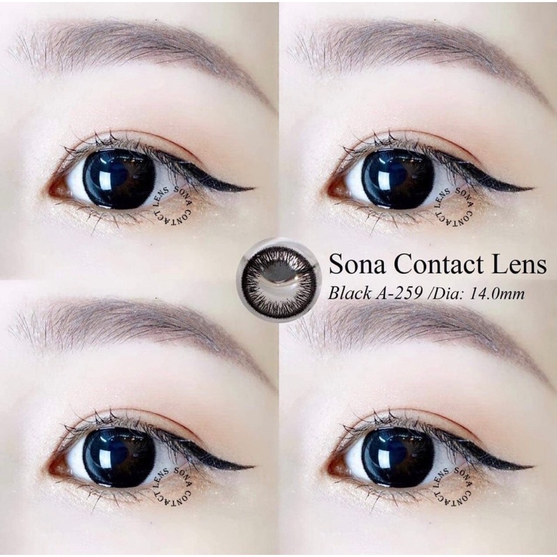 Lens mắt Hàn Quốc SONA chính hãng đeo cực êm [CÓ CẬN]