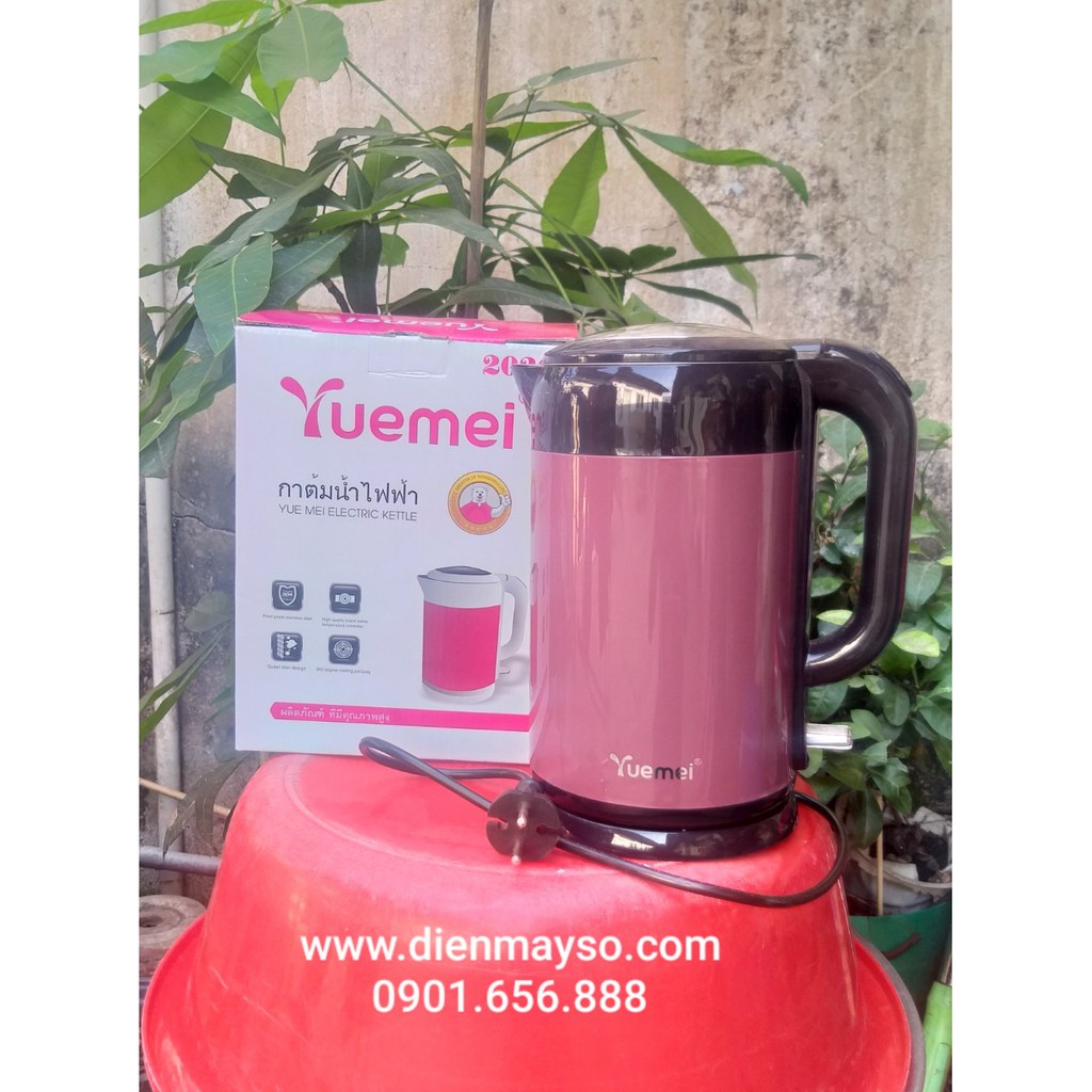 Bình siêu tốc Yuemei Thái Lan 2,5 Lít