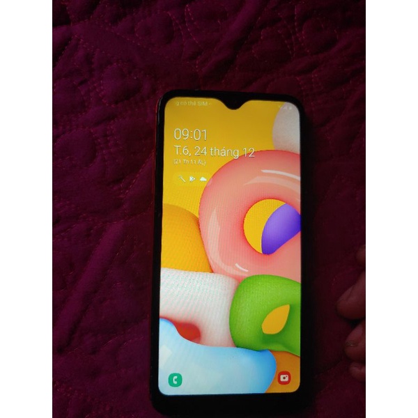 điện thoại samsung a01 cũ có bh 1 tháng nếu lỗi
