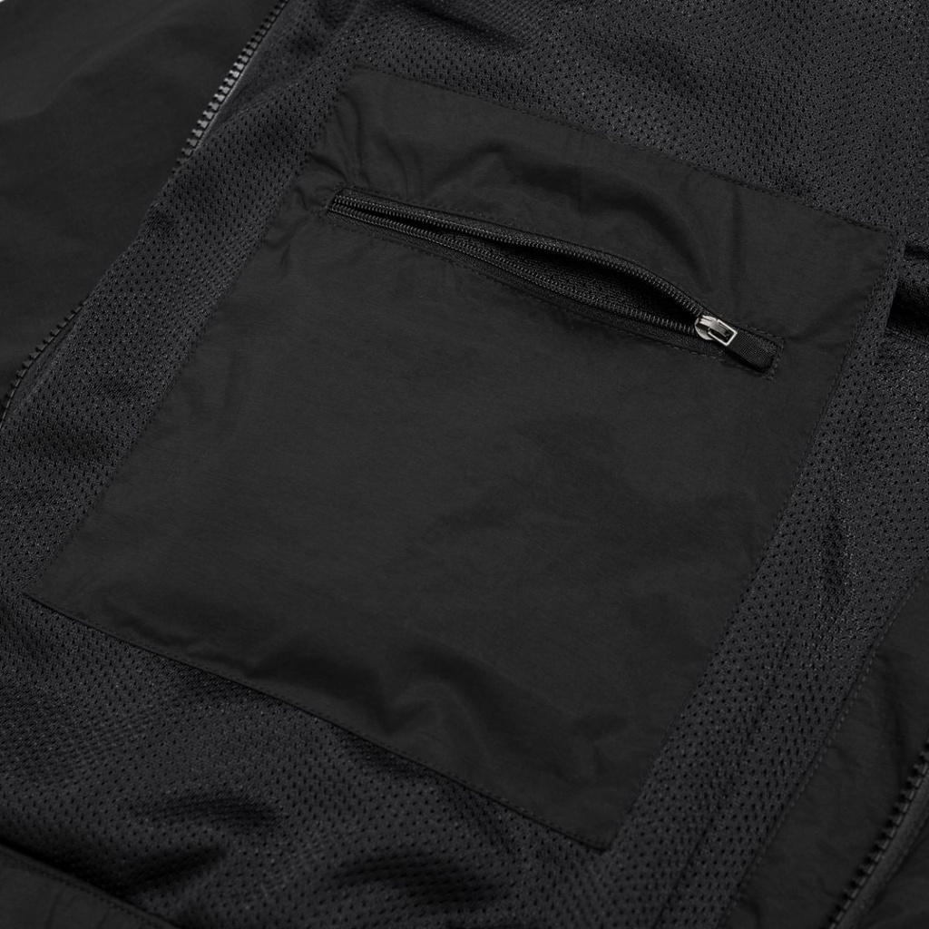 OWL BRAND® WINDCOLD JACKET - Áo khoác gió có mũ /Đen