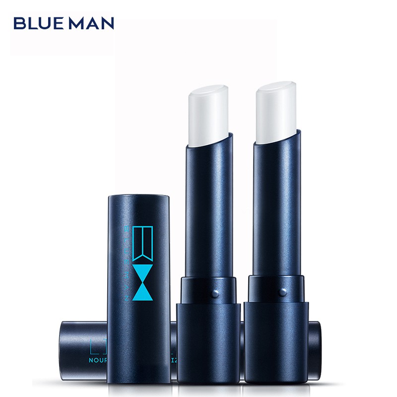 Son Dưỡng Ẩm BLUEMAN 3.2g Cải Thiện Nếp Nhăn Môi Dành Cho Nam