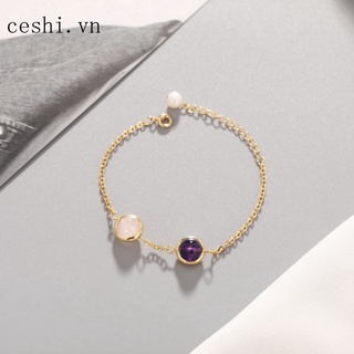 Natural crystal bracelet