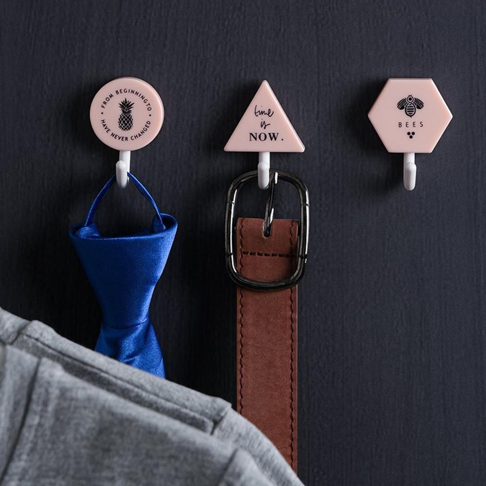 KUNHEV Set 3 Móc Treo Khăn Dán Tường Không Để Lại Dấu Vết Có Thể Giặt Sạch