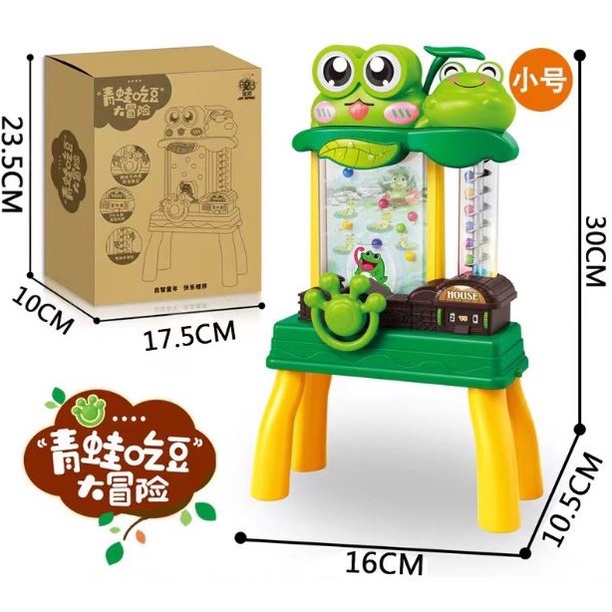 Đồ Chơi Máy Bắt Bóng Hạt Đậu hình ếch khủng long Đồ Chơi Giáo Dục