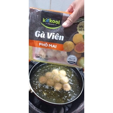 [Hàng cao cấp] Gà viên nhân phô mai Kitkool 500g