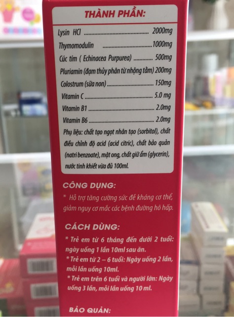 Thymomax tăng cường sưc đề kháng