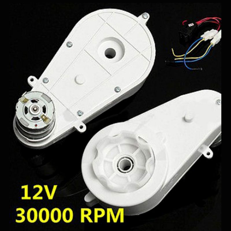 Hộp Số Động Cơ Ba Bánh 12V 30000 RPM Cho Trẻ Em