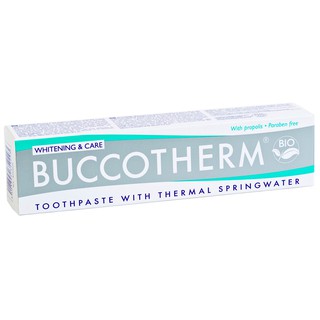 Kem đánh răng hữu cơ làm trắng răng vị bạc hà Buccotherm 75ml