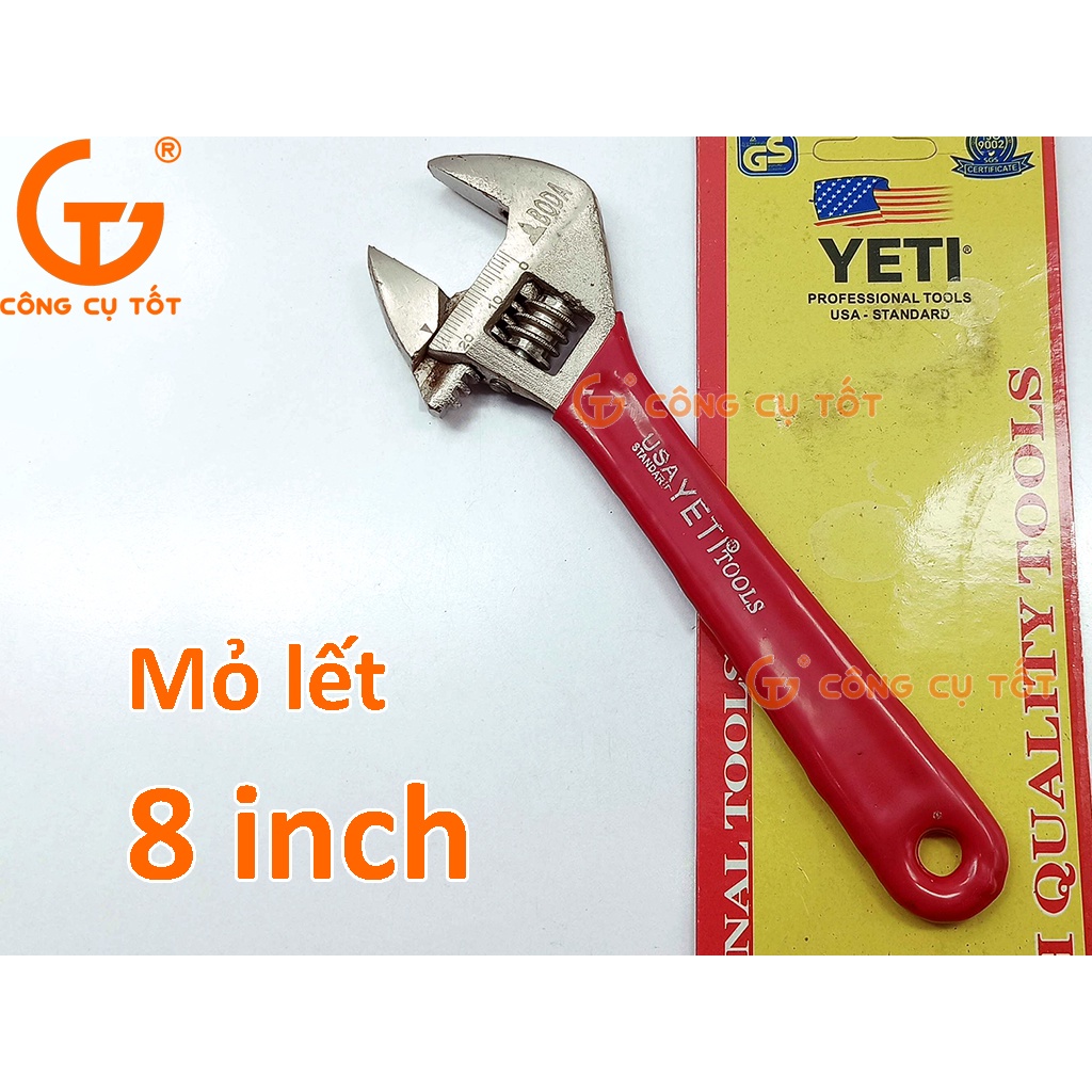 Mỏ lết 8inch 200mm Yeti