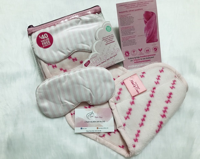 Makeup Eraser ✨ Nhiều mẫu / màu - Khăn tẩy trang siêu xịn Fullsize đủ màu - kích thước khoảng 40cm x 20cm | BigBuy360 - bigbuy360.vn