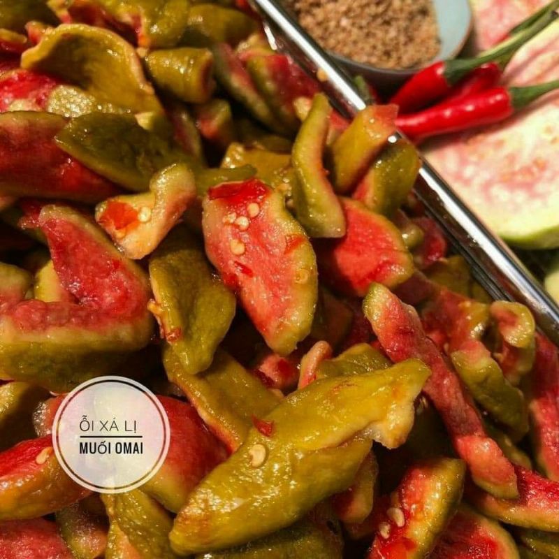Ổi Xá Lị Sấy Muối Ô Mai Lon 250Gram ( Có Ban Sỉ) [Loại Đặc Biệt] Hàng ngon nhà làm