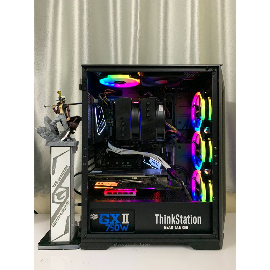 Bộ Máy tính Threadripper 2920x, 32G Ram 3000Mhz