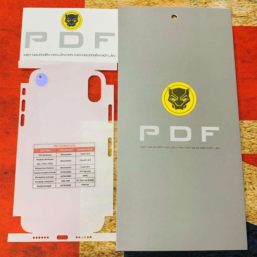 [Dễ Dán] Miếng dán PPF/PDF cho Iphone Cao cấp