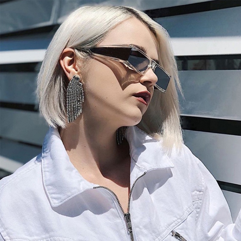 Kính Mát Gọng Vuông Bảo Vệ Mắt Khỏi Tia UV400 Nhiều Màu Sắc