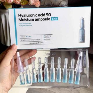 Tinh chất cấp nước dưỡng ẩm 10mgrx Hyaluronic Acid 50 Moisture Ampoule