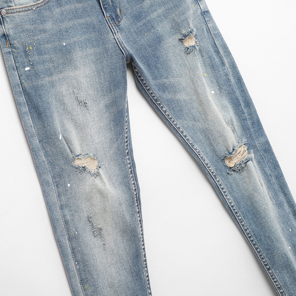 Quần Jean Inf Xanh Light Rip | BigBuy360 - bigbuy360.vn