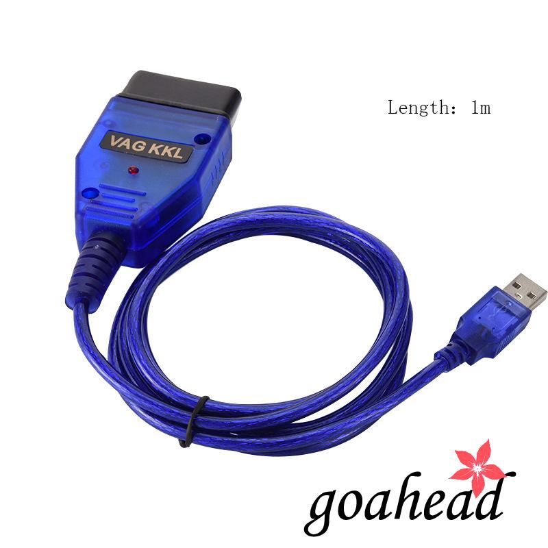 Thiết bị chẩn đoán lỗi ô tô OBD2 II gh0-kkl vag-com 409.1 OBD2 II