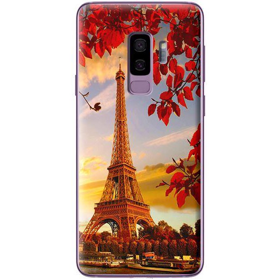 Ốp Lưng Samsung Galaxy S9/S9 Plus  Tháp Eiffel Mùa Thu