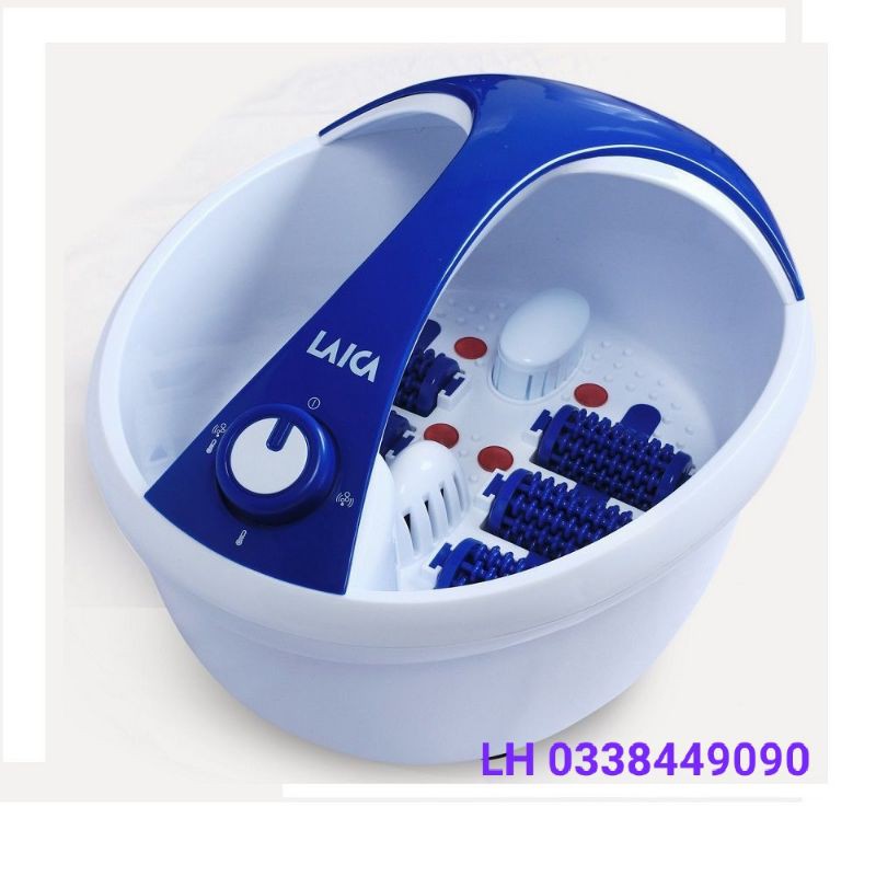 Combo bồn massage chân hồng ngoại Laica PC1018 + Gói ngâm chân các vị