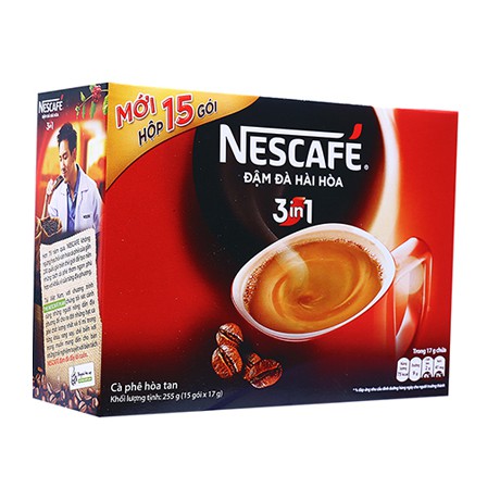 CAFE NEST Đậm Đà Hài Hòa 15Gói*17G