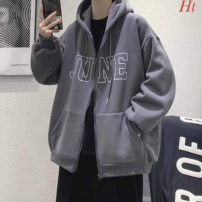 Áo khoác nỉ cotton JUNE H2A