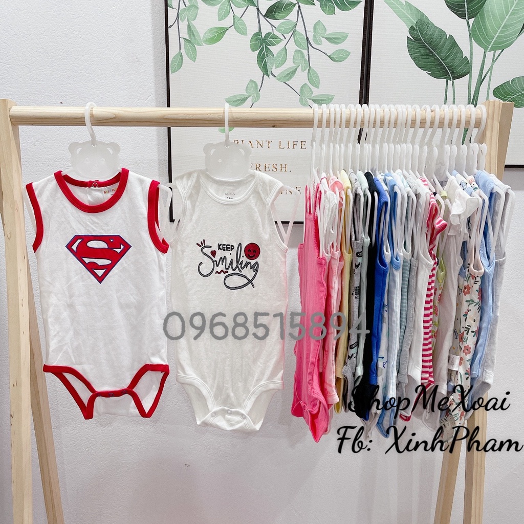 BỘ BODYSUIT BA LỖ, HAI DÂY SIZE 18M LINK 1, BODY CHIP CHO BÉ TỪ 9-11kg