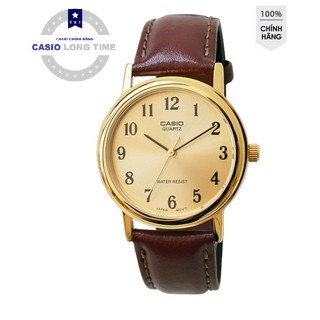 Đồng hồ nam Casio MTP-1095Q-9B1 Chính hãng - Dây Da Nâu - bảo hành 12 tháng