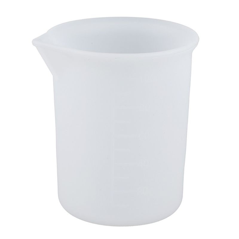 Cốc Silicone 100ml Pha Epoxy Resin Tái Sử Dụng Nhiều Lần