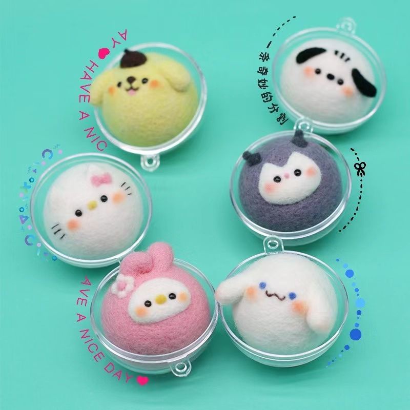 Bộ Dụng Cụ Làm Mặt Dây Chuyền Bằng Len Nỉ Thủ Công Hình Chua Le Poke Le Sáng Tạo diy585858. 7.2 của tôi
