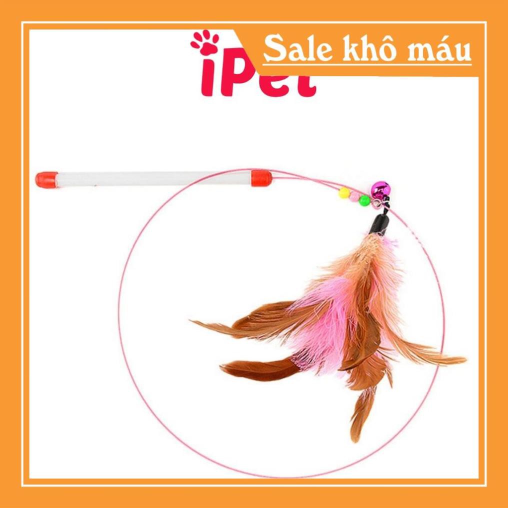 ĐỒ CHƠI CẦN CÂU MÈO DÂY THÉP - iPet Shop