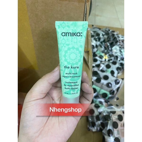 Mặt nạ dưỡng tóc amika: the kure multi-task repair treatment