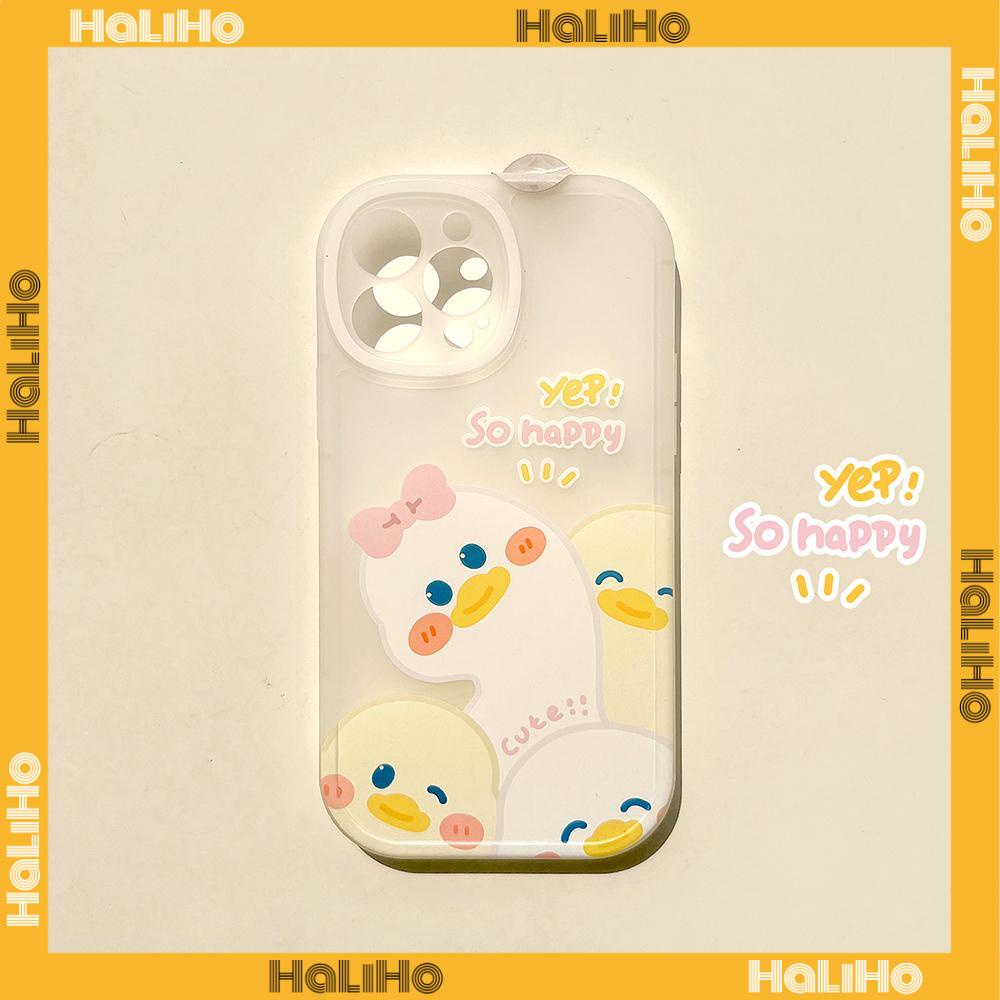 iPhone Case Silicone Soft Case Clear Case Thickened Airbag Shockproof Camera Full Coverage Protection Duck Cartoon Cute For iPhone 13 Pro Max iPhone 12 Pro Max iPhone 11 7 Plus