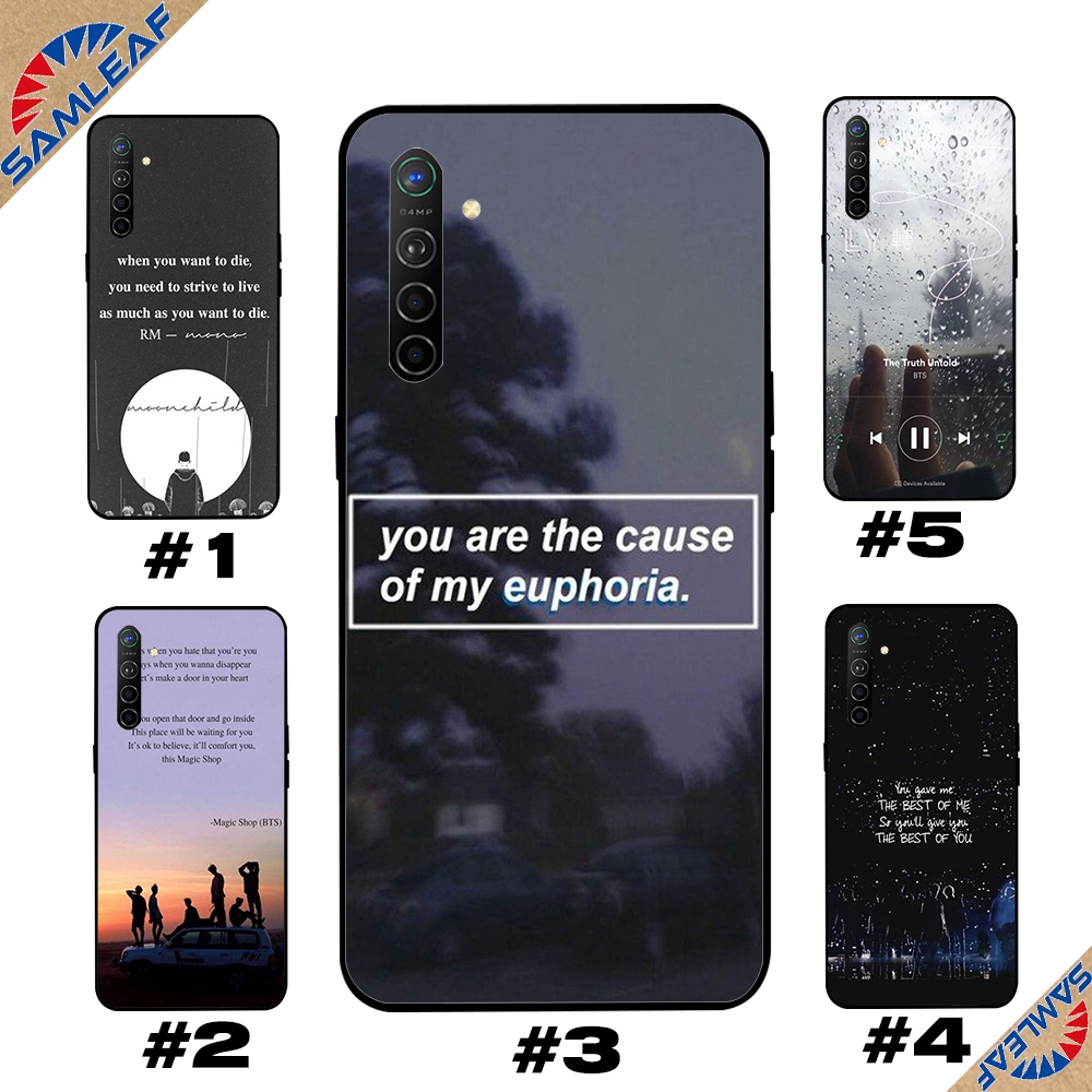 OPPO A3 A31 A5 A9 2020 A5S A7 A12E A3s A5 A37 Neo9 A83 A1 A91 F15 A92 A72 A52 A92S bts lyrics Soft Case