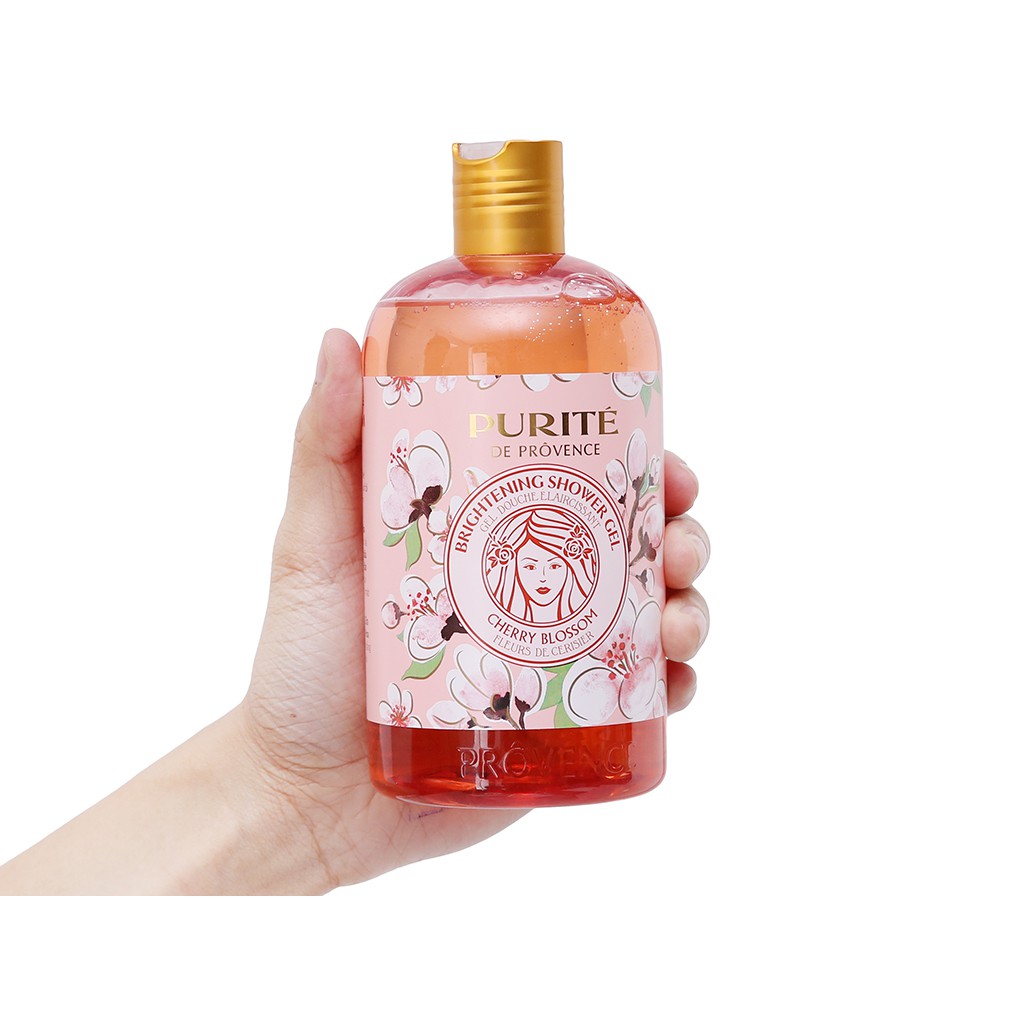 Dầu Gội Purite By Provence Hương Hoa Anh Đào Và Hoa Hồng 650ml [SooheeCos] DG213