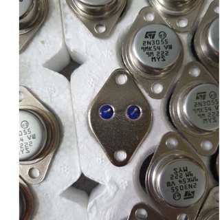 Set 10 con 2N3055 sò sắt 60V 15A 115W hàng ST mới giá tốt