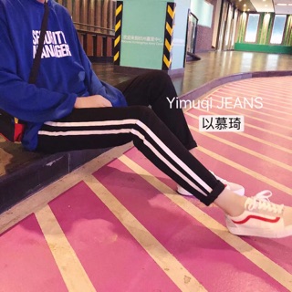 Quần nam kẻ viền 2 vạch . K88. Size : 27-34